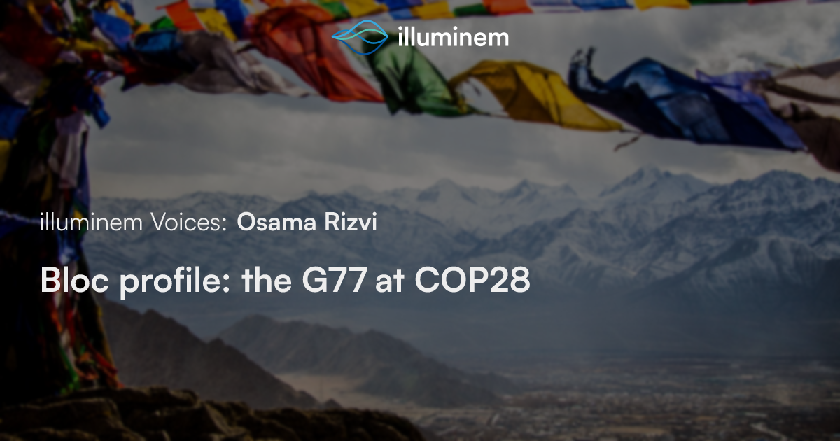 Bloc profile: the G77 at COP28 | illuminem