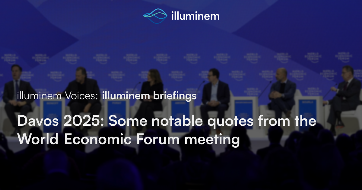 Davos 2025: Some notable quotes from the World Economic Forum meeting ...