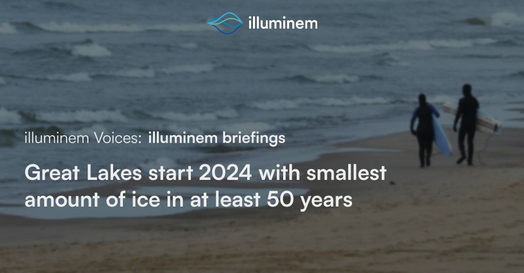 Great Lakes Start 2024 With Smallest Amount Of Ice In At Least 50 Years   Opengraph Image