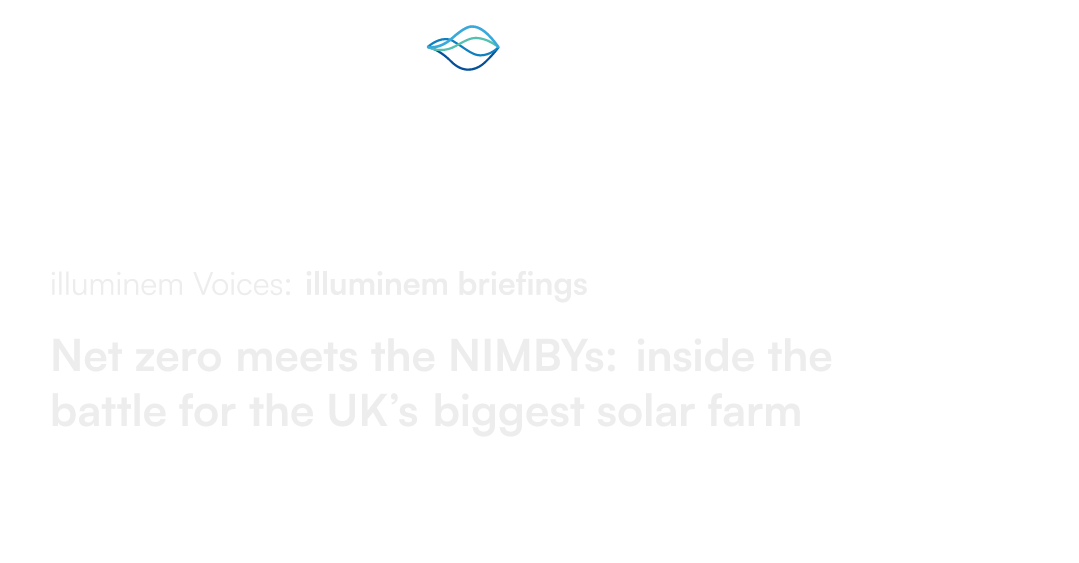 Net zero meets the NIMBYs: inside the battle for the UK’s biggest solar ...