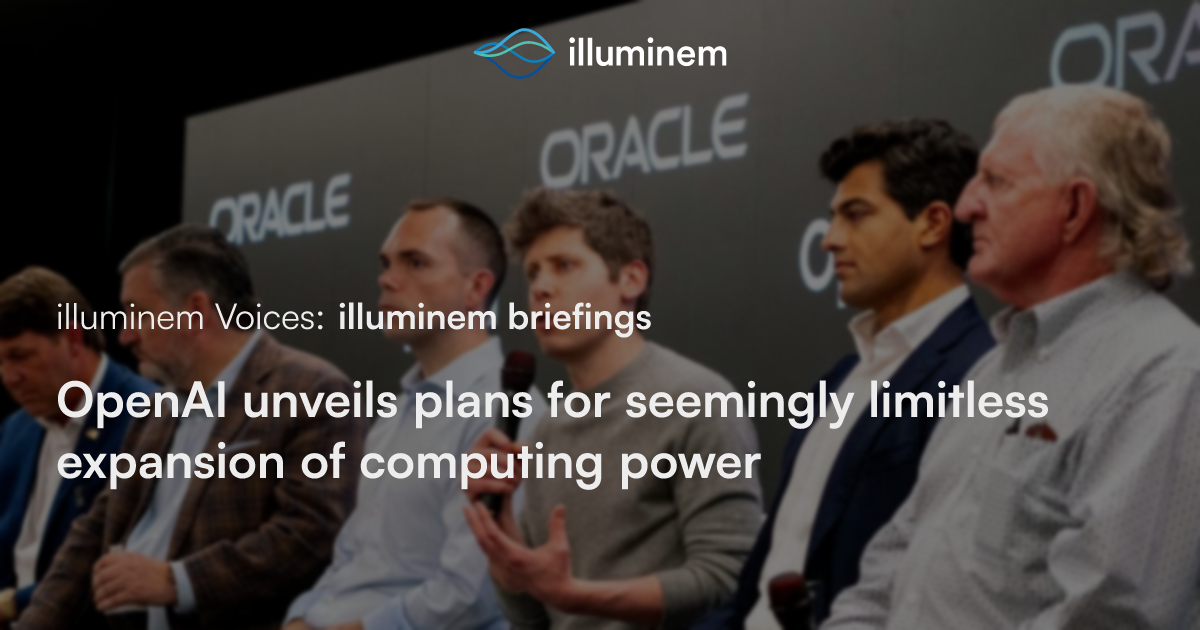 OpenAI unveils plans for seemingly limitless expansion of computing ...