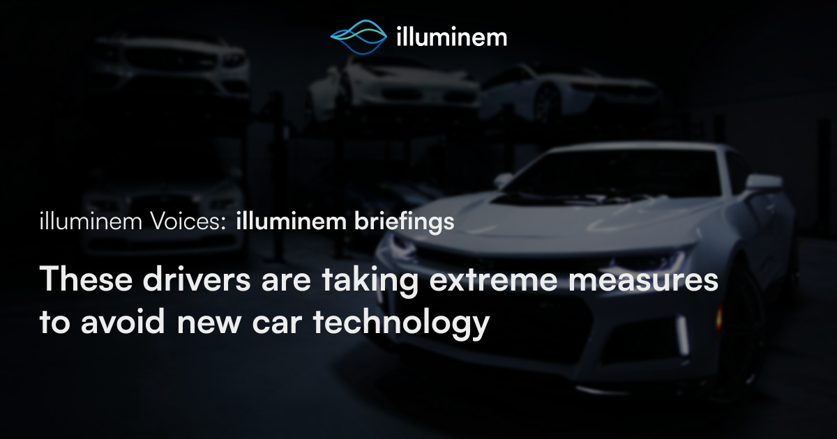 These drivers are taking extreme measures to avoid new car technology ...