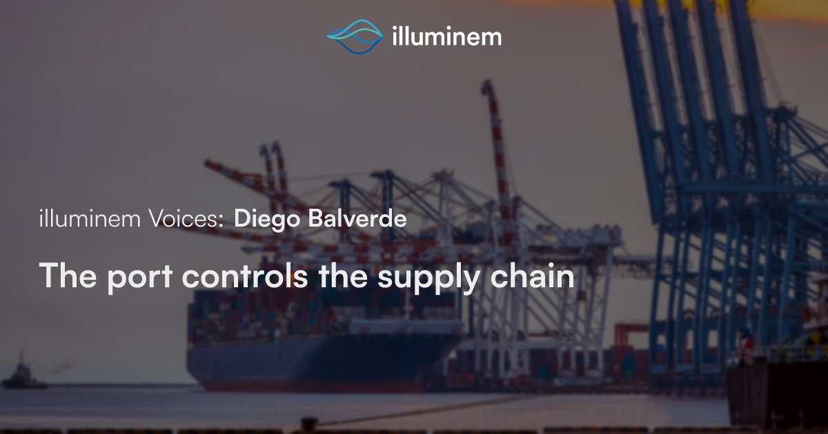 The port controls the supply chain | illuminem