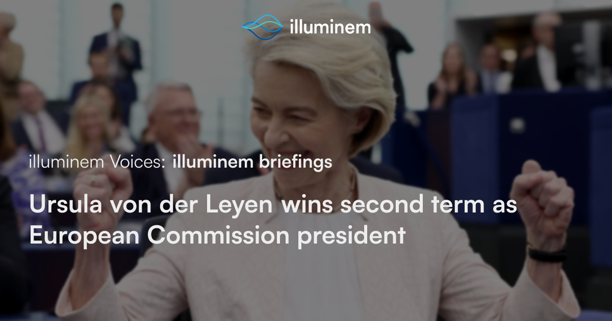 Ursula von der Leyen wins second term as European Commission president ...