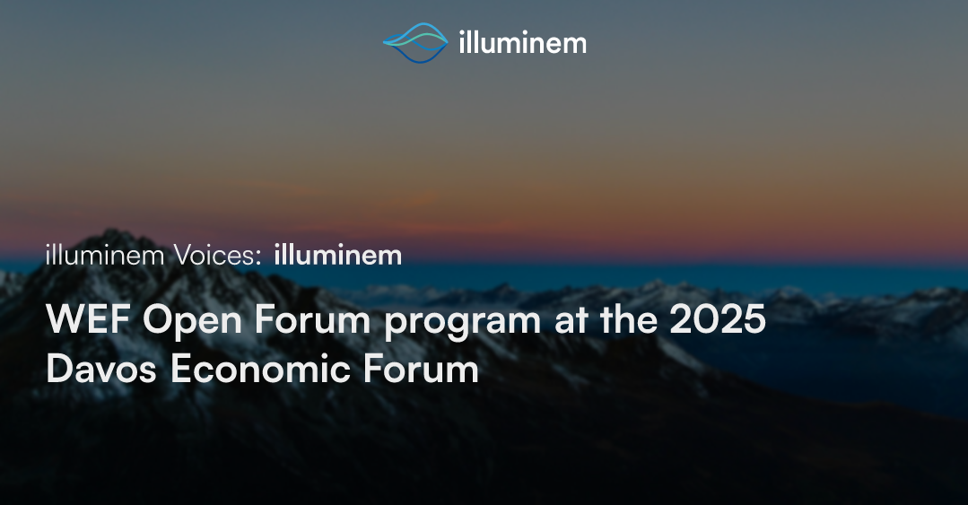 WEF Open Forum program at the 2025 Davos Economic Forum illuminem